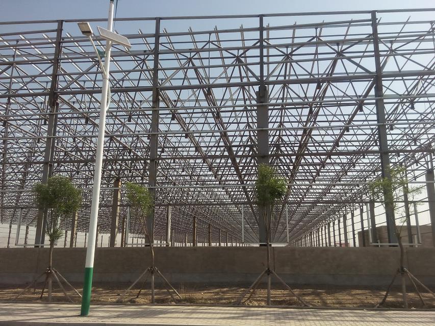 吴江汽车工业厂房网架